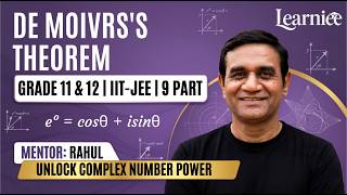 Crack Complex Numbers with De Moivre's Theorem 🔥 | JEE Main &amp; Advanced | Class 11 &amp; 12 📝