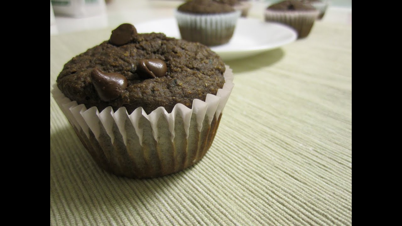 low fat chocolate chip muffin recipe (no butter) YouTube