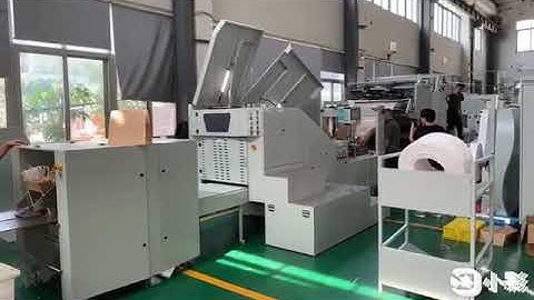 Paper Shopping Bag Making Machine--With Twisted Rope Handle Inline