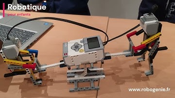 Robot  : robot modélisé, construit et programmé par des enfants / ROBOGENIE école de robotique