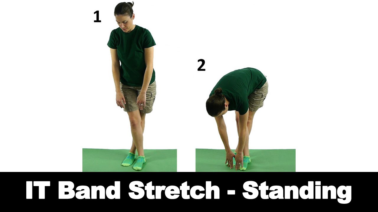 IT Band Stretch, Standing - Ask Doctor Jo 