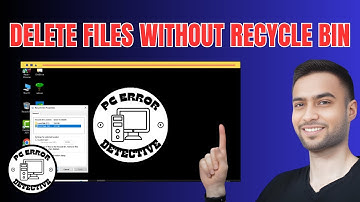 How to Delete Files Without Recycle Bin on Windows 10