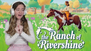 NEW HORSE GAME! Free cozy game - Ranch of Rivershine | Pinehaven screenshot 3