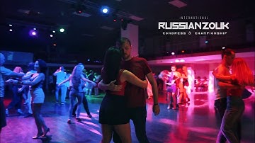 Russian Zouk Congress 2021. Welcome Party. Anton Kolomin & Oksana Zemtsova #Zouk improvisation