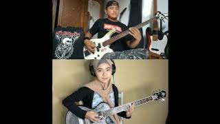 tcukimay - diktator(guitar cover@MelSickScreamoAnnie )#basscover #virtualjamming