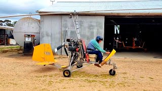 The yellow machine flies 🐝 and it's for sale