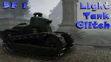 Battlefield 1 - Tank Spawn Glitch