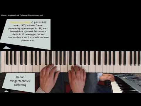 Pianoles Hanon Piano Vingeroefeningen voor gevorderden. Deel 1 Tips voor Sterke Vingers