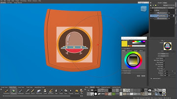 [Mudbox] Character Modeling and Texturing : Part C- Texturing 003