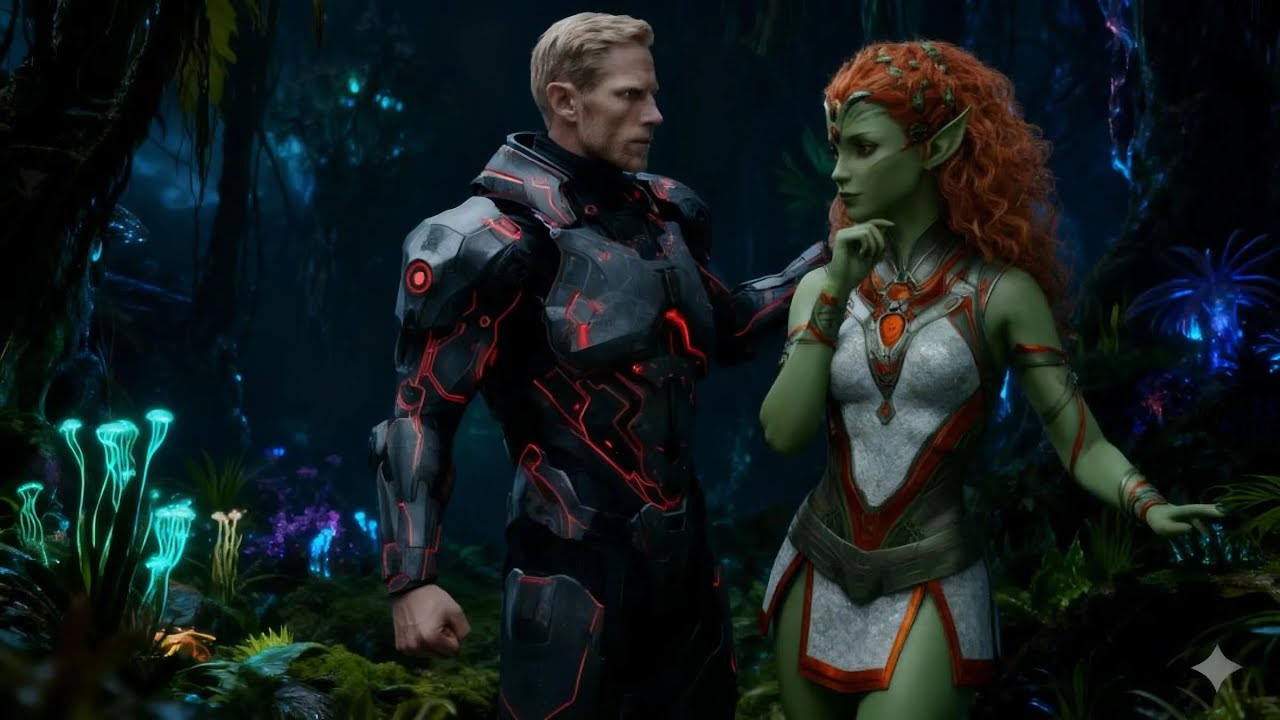 “The Door Is Locked  You Will Stay In My Room Tonight, Human,“ Said The Alien Queen