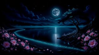 Peaceful Night Music For Deep Sleeping • Gentle Healing Energy Meditation (No Ads)