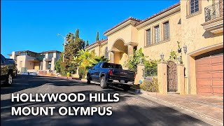 Driving Hollywood Hills, Mount Olympus