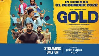 Gold Malayalam Movie (2022) Release Date | Prithviraj Sukumaran | Nayanthara | OTT Release Date