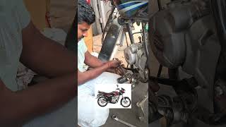 बाइक का गियर लीवर कैसे सिढा करू#youtubevideo #bike#vlog#gear#lavers#short