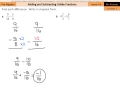 Quiz on Adding and Subtracting Unlike Fractions
