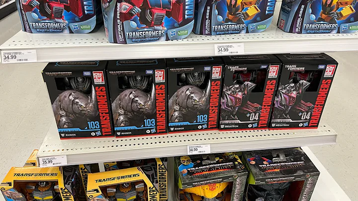 Transformers Toy Hunt: Found 6 Studio Series ROTB Rhinox & 4 Studio Series WFC GE Megatron