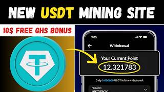 New USDT Mining Website 2026 🤑 | Crypto Cloud Mining | Free Crypto Mining Platform