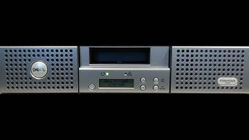 Dell Powervault 124T Magazine manipulation