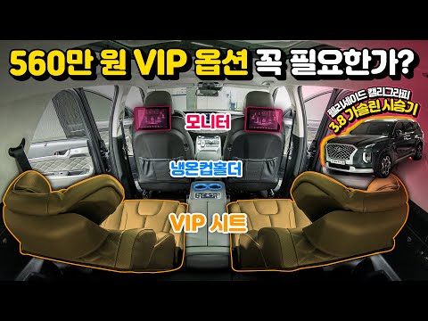 ENG 560만 원짜리 VIP옵션 팰리세이드 캘리그라피에 꼭 필요할까 