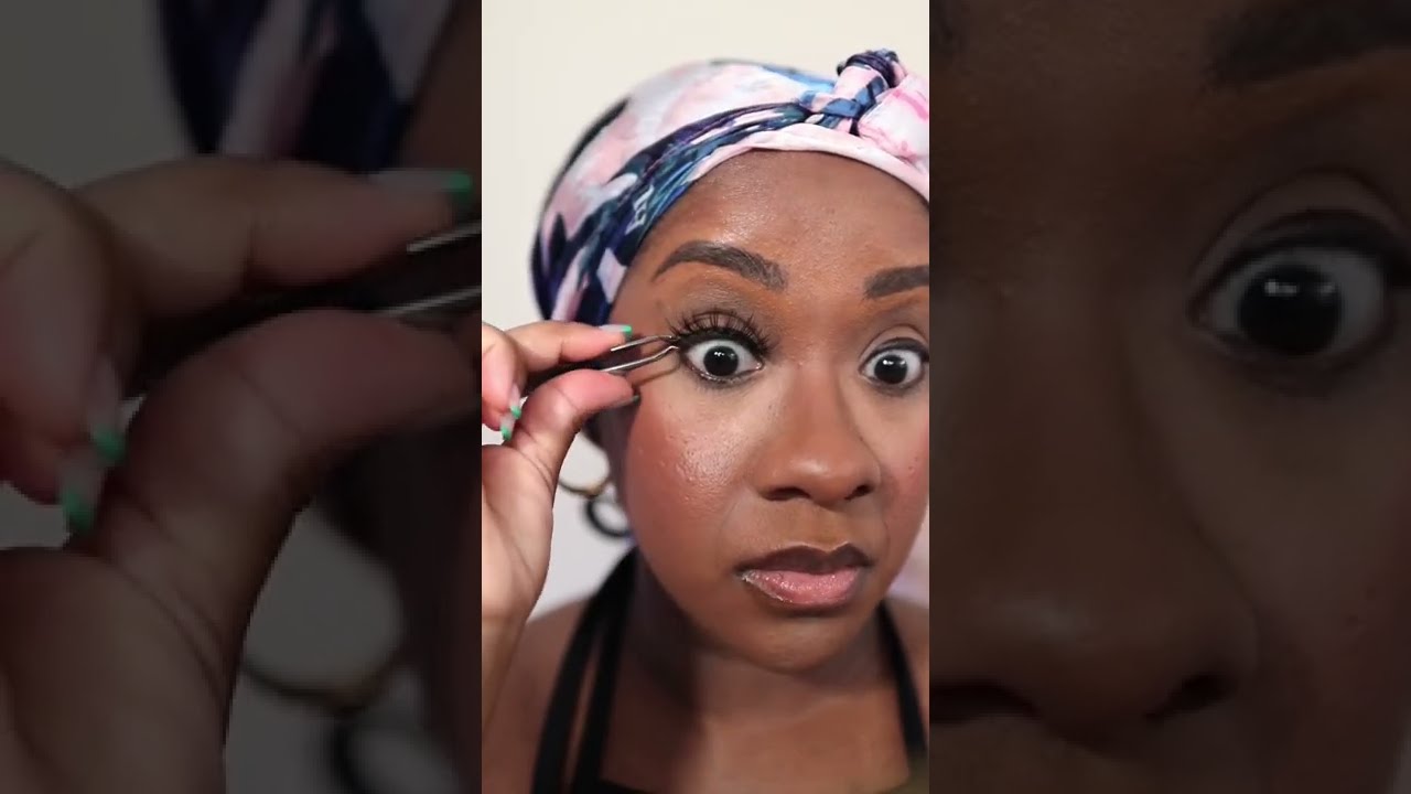 HOW TO Apply False Lashes For Beginners