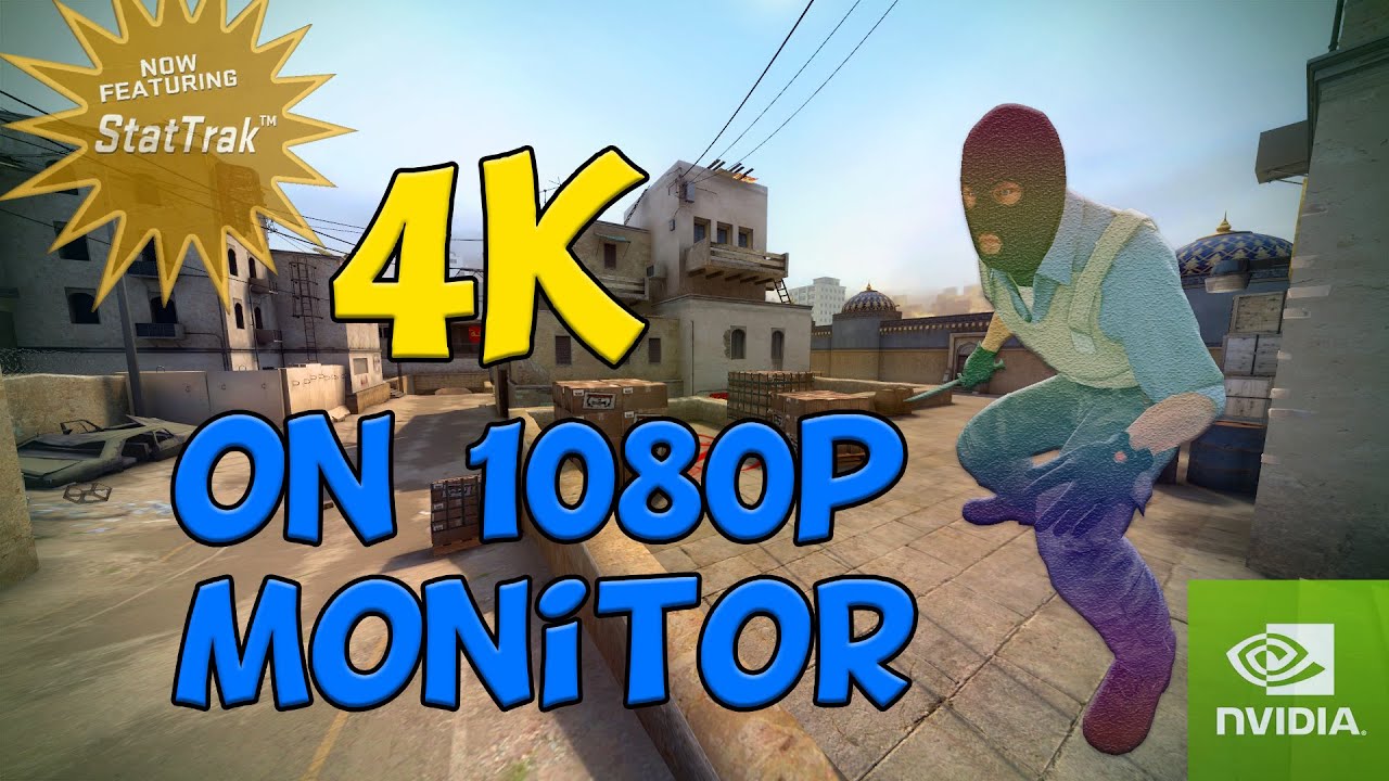 How to play/record in 4k on a 1080p Monitor [NVIDIA] YouTube