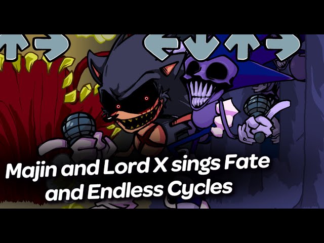 FNF: Lord X & Majin Sonic sings Endless Cycles - Play FNF: Lord X