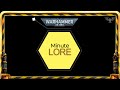 Minute Lore #6 Primarque favoris / Le cas Perturabo