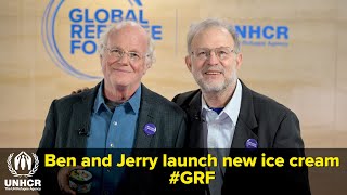 Ben and Jerry launch their new ice cream flavor ‘Cone Together’ in solidarity with refugees | #GRF