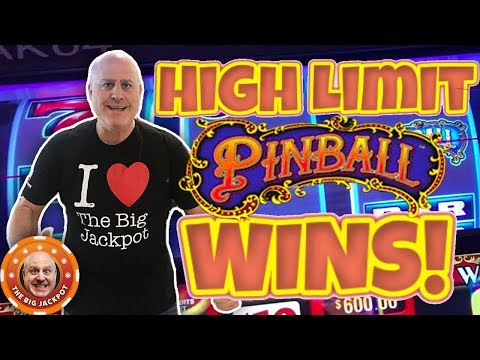 💰HIGH LIMIT 3 REEL ACTION! 💰Pinball + Double Gold Wins! - The Big Jackpot - 동영상
