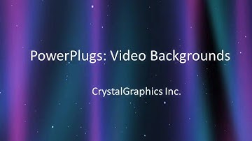 PowerPlugs: Video Backgrounds for PowerPoint -- Abstract-wedm-804