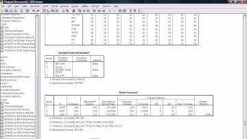 Formation SPSS: Régression linéaire multiple avec SPSS (7)