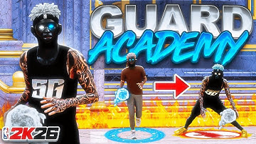 2K26 GUARD ACADEMY! BEST GUARD BUILD - DRIBBLE TUTORIAL & DRIBBLE MOVES + BEST JUMPSHOTS & TIPS!