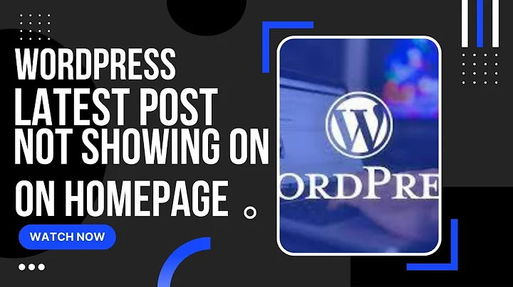Wordpress Latest Post Not Showing On Homepage on other browser