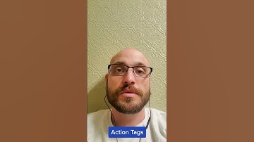 Action tags in dialogue
