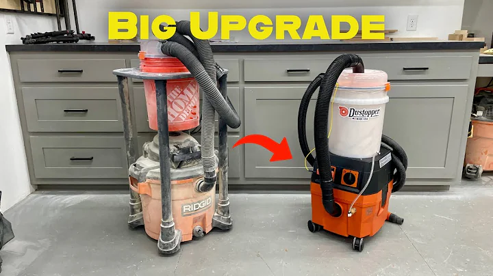 A BETTER "Ultimate Space-Saving Dust Cyclone Separator Cart"