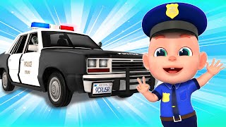 Police Officer Songs + Five Little Duck - Funny Kids Songs | Rosoo Candy