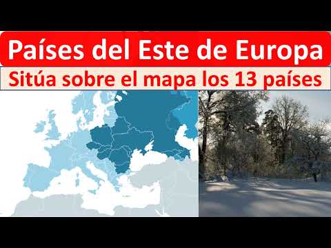 Video: Mapas de países de Europa del Este