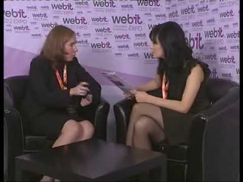 WEBIT EXPO '09 - interview with Alexandra Deutsch