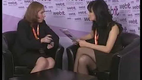 WEBIT EXPO '09 - interview with Alexandra Deutsch