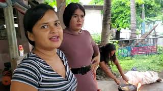 Jessica Y Jasmin Cocinando Chicharrones Mexicanos - Se Puso Muy Bonito El Convivio