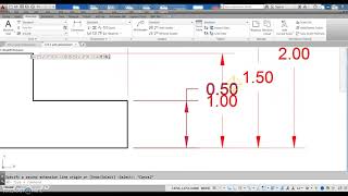 Using baseline dimension command ONLY