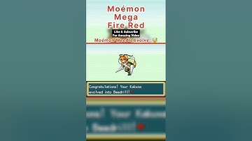 what..? My Weedle Evolving..🤯 | Pokémon MegaMoémon FireRed | Moémon Weedle Evolved | W C S GAMERS |