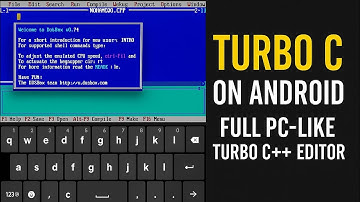 Turbo C on Android Mobile | Full PC-Like Turbo C++ Editor