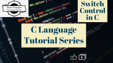 C Programming For Beginners | Program 18 | Switch Control In C |