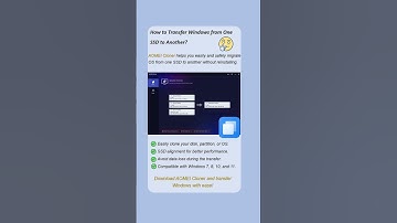 Transfer Windows from One SSD to Another in Minutes #transfer #windows  #migration #ssd #clone