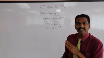 AI MATHS PT3