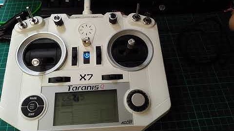 Batteryless headtracker taranis X7 mod.
