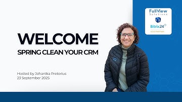 Spring Clean Your CRM | Bitrix24 Webinar + Custom Cleanup App