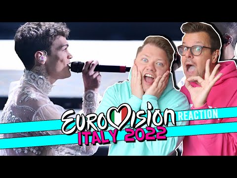 ITALY EUROVISION 2022 / Mahmood & Blanco Brividi / Sanremo 2022 / ESC 2022 Reaction Video