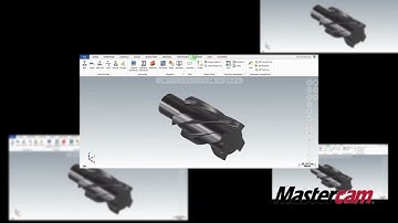 @mastercam Multiaxis Morph Toolpath